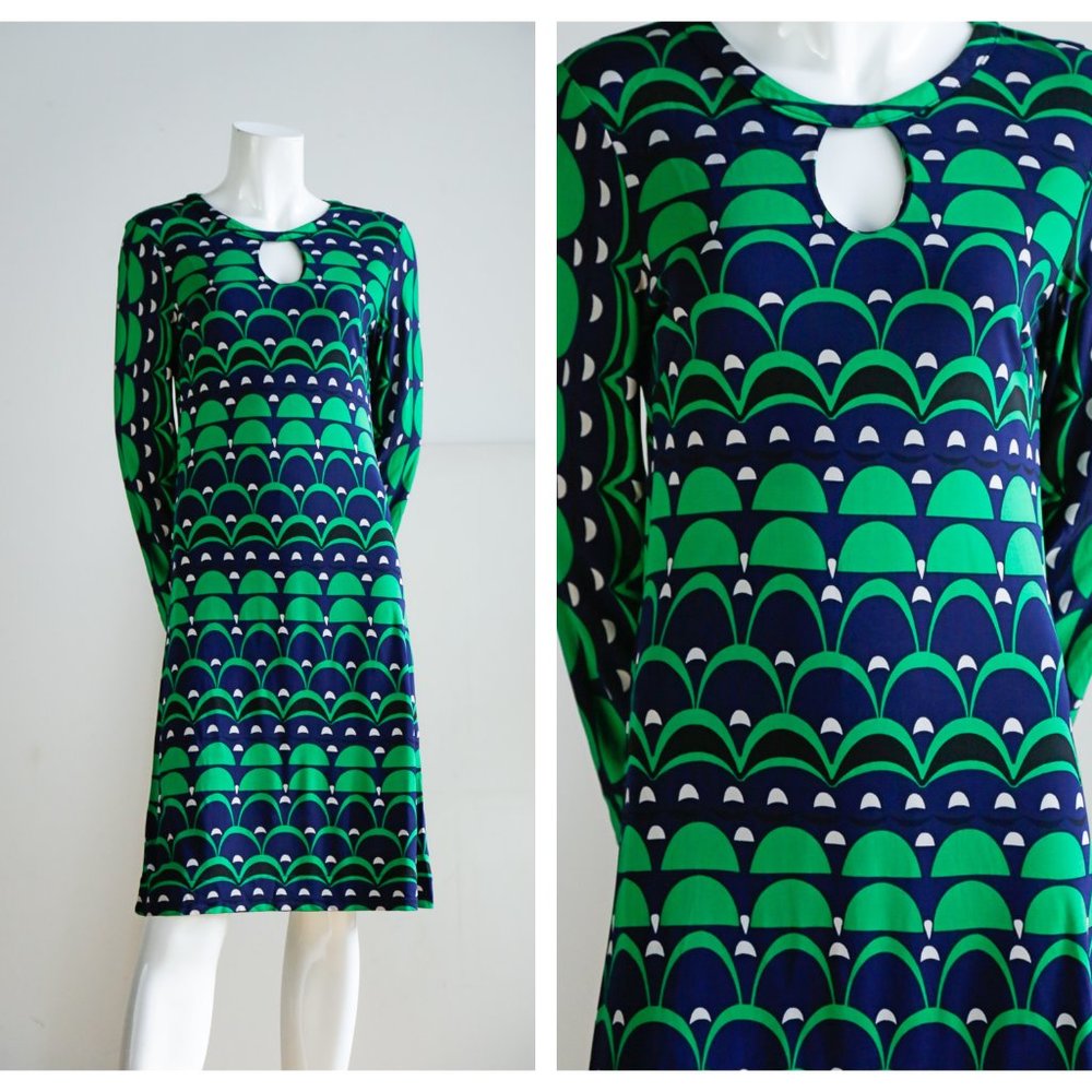 Banana Republic X Mad Men 60s Style Mod Mid Dress